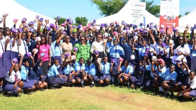 Visual representation of TERIA's work in Menstrual Health, Hygiene, and Sexual Reproductive Rights